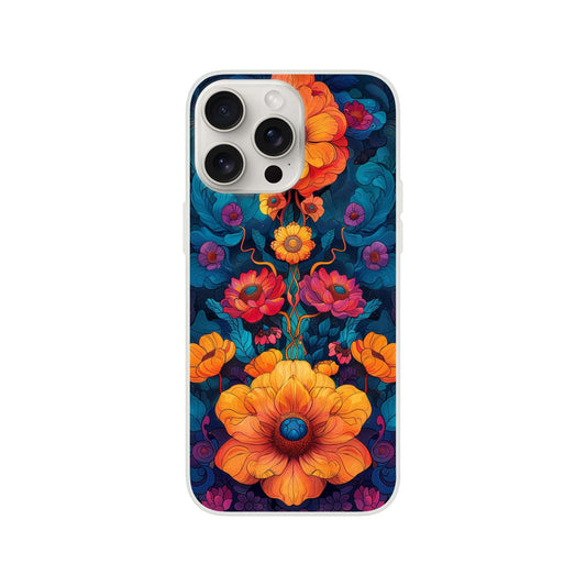 TrendyGuard Print Material Flexi case / Apple - iPhone 15 Pro Max Flower Power iPhone & Samsung Cases
