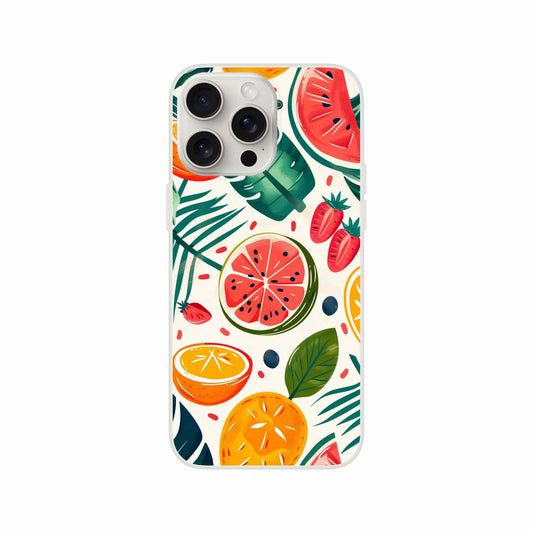 TrendyGuard Print Material Flexi case / Apple - iPhone 15 Pro Max Fruit & Tropics iPhone & Samsung Cases