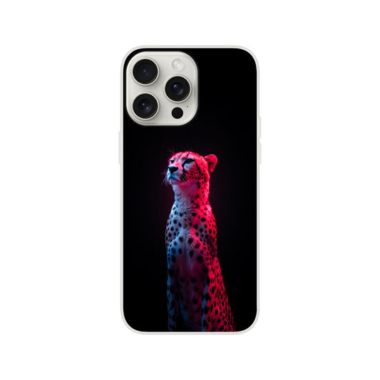 TrendyGuard Print Material Flexi case / Apple - iPhone 15 Pro Max Neon Cheetah iPhone & Samsung Cases