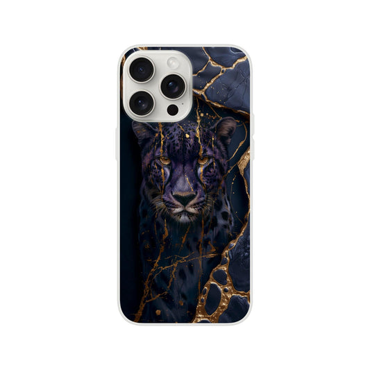 TrendyGuard Print Material Flexi case / Apple - iPhone 15 Pro Max Purple Cheetah iPhone & Samsung Cases