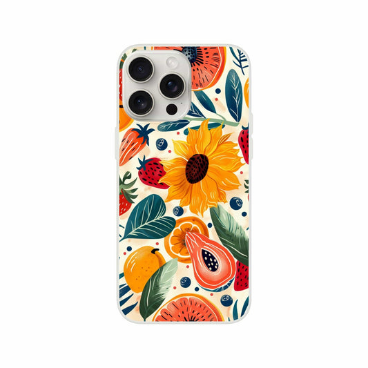 TrendyGuard Print Material Flexi case / Apple - iPhone 15 Pro Max Sunflower Fruit iPhone & Samsung Cases