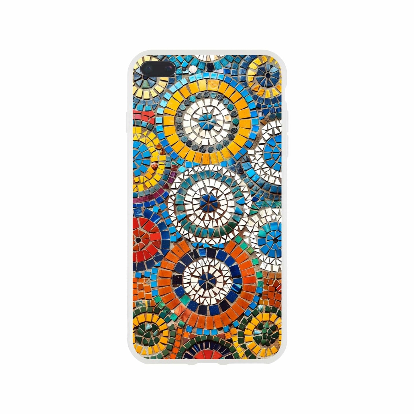 TrendyGuard Print Material Flexi case / Apple - iPhone 8 Plus Color Tiles iPhone & Samsung Cases