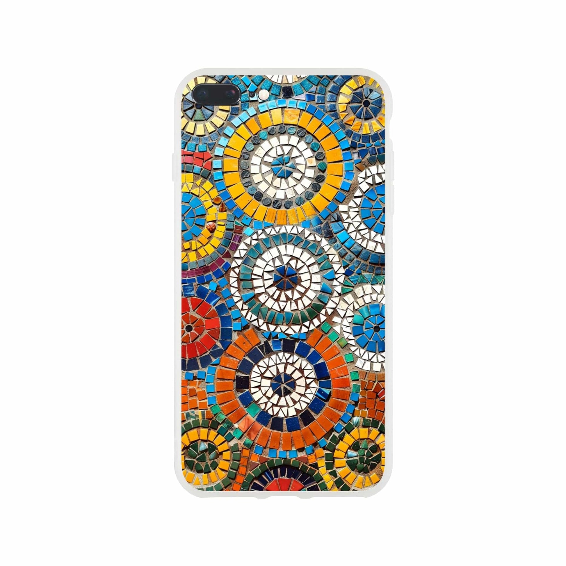 TrendyGuard Print Material Flexi case / Apple - iPhone 8 Plus Color Tiles iPhone & Samsung Cases