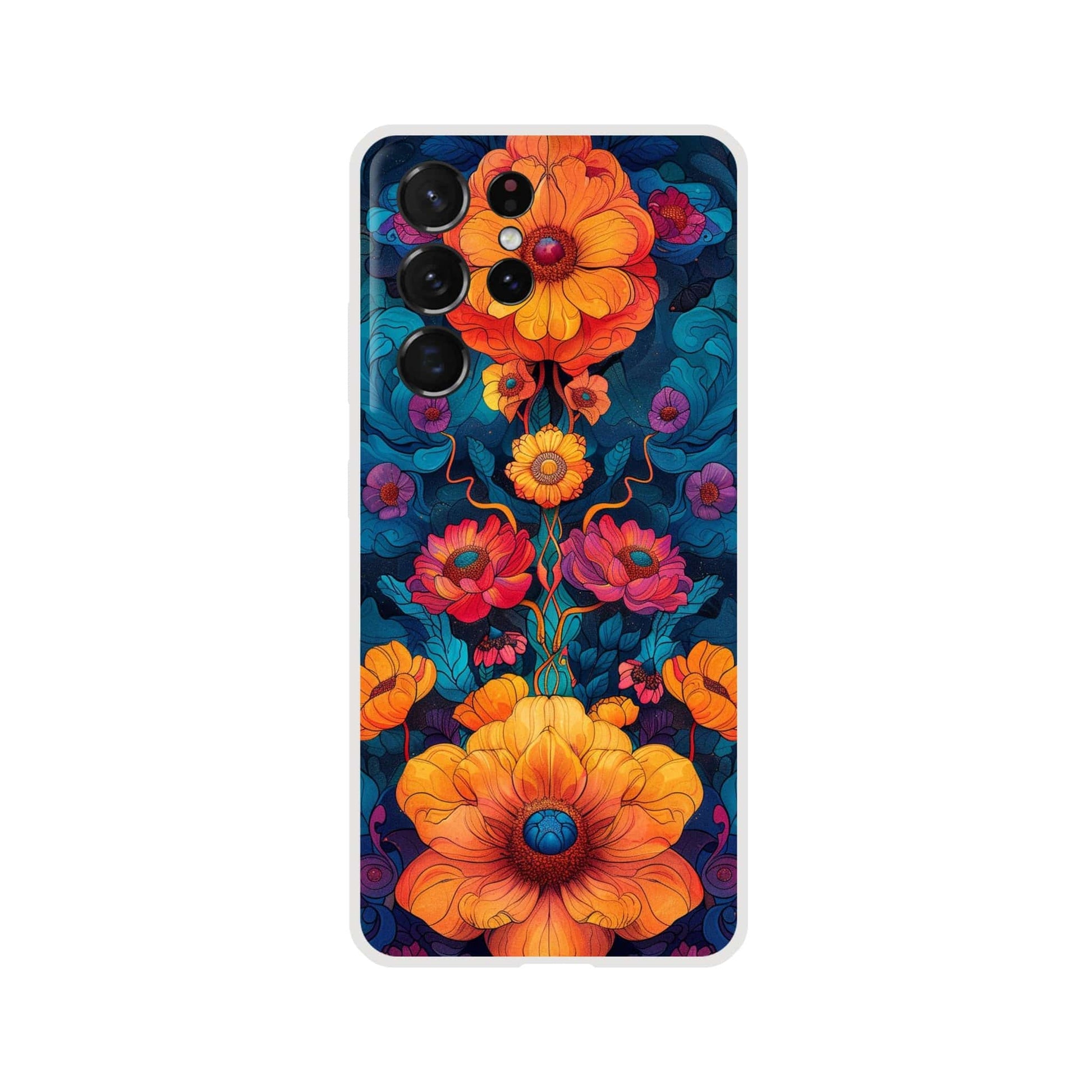 TrendyGuard Print Material Flexi case / Samsung - Galaxy S21 Ultra Flower Power iPhone & Samsung Cases