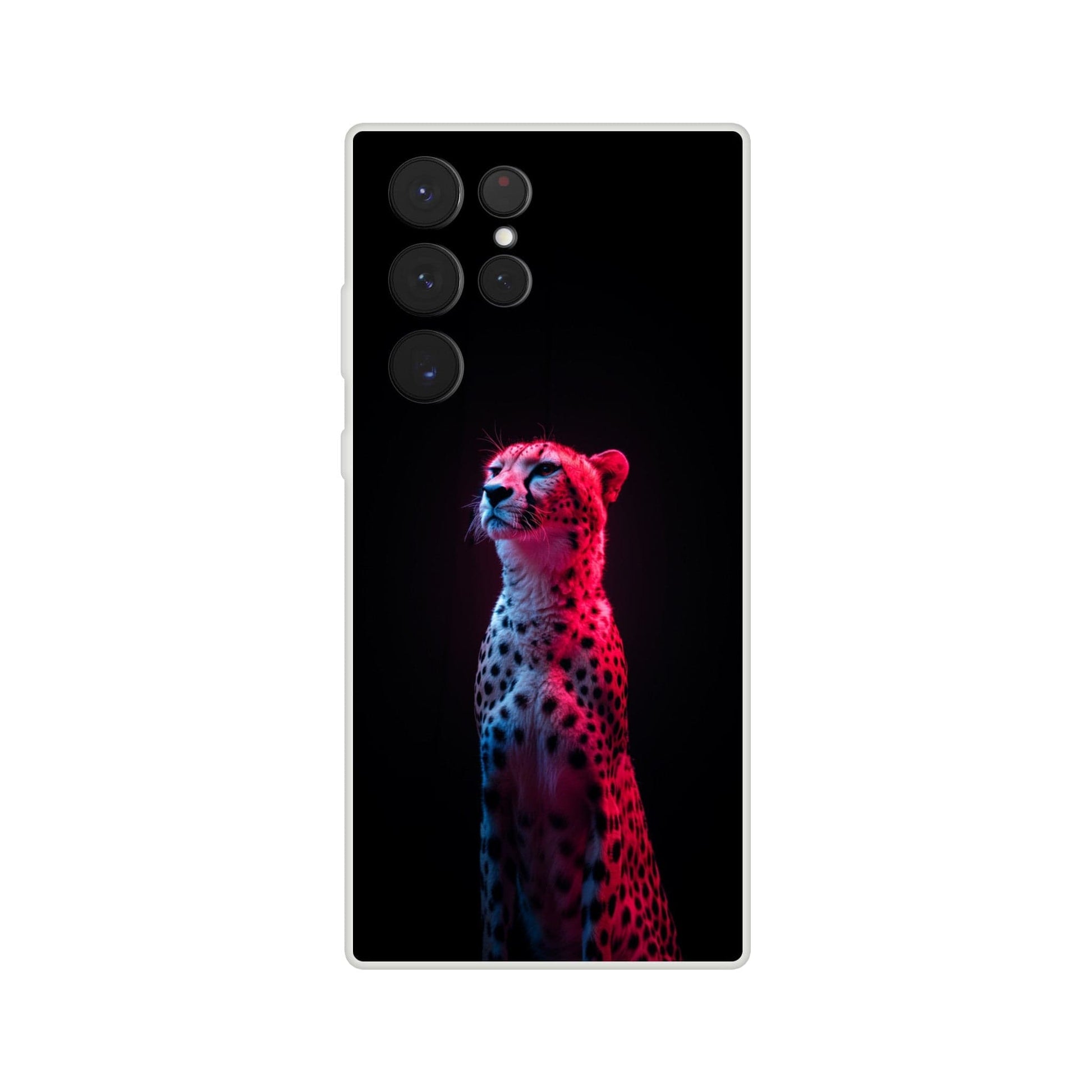 TrendyGuard Print Material Flexi case / Samsung - Galaxy S22 Ultra Neon Cheetah iPhone & Samsung Cases