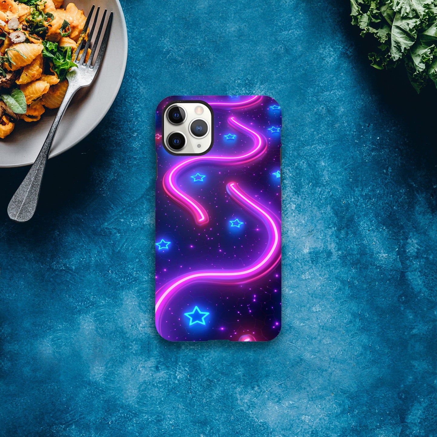 TrendyGuard Print Material Tough case / Apple - iPhone 11 Pro Max Neon Pathways iPhone & Samsung Cases