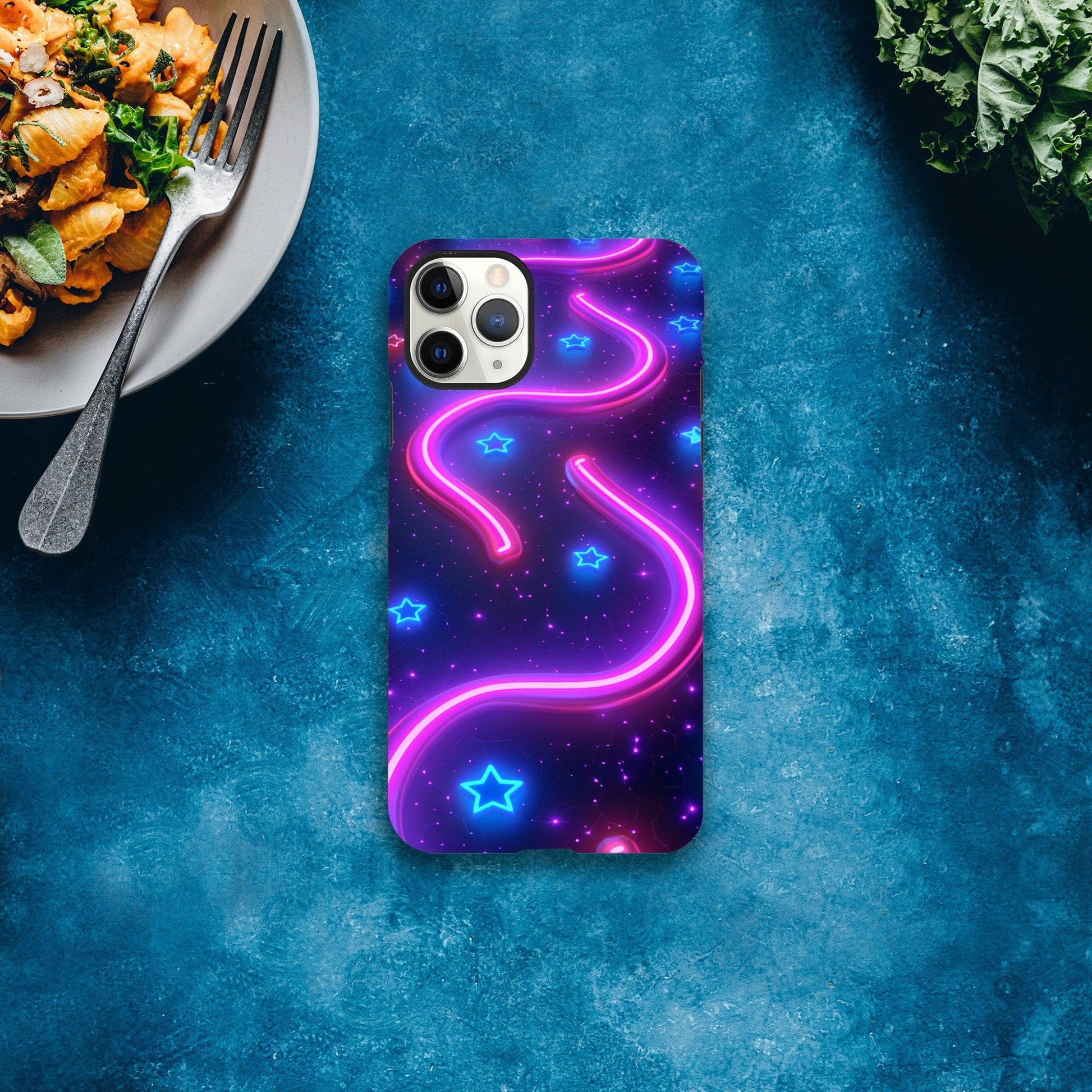 TrendyGuard Print Material Tough case / Apple - iPhone 11 Pro Max Neon Pathways iPhone & Samsung Cases