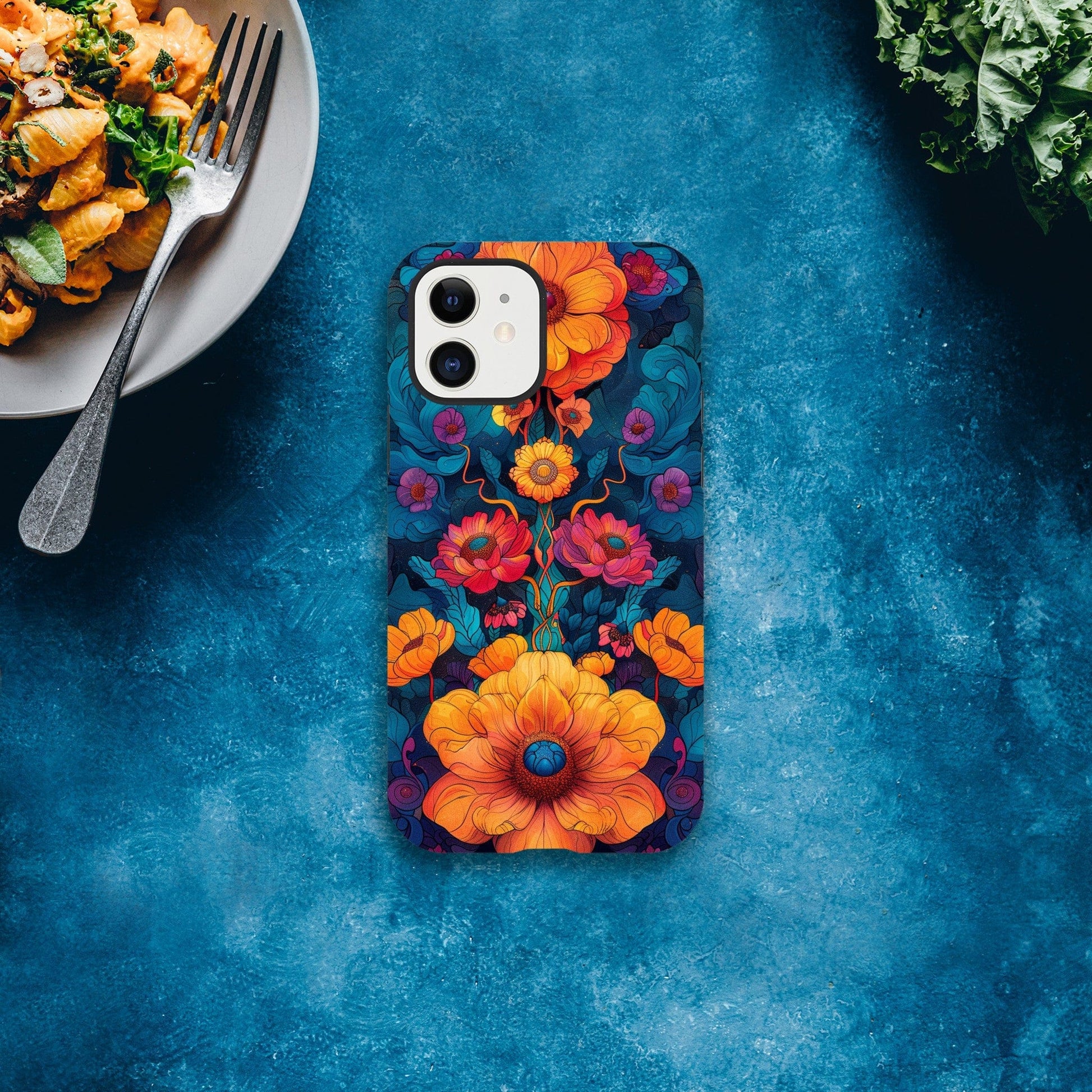 TrendyGuard Print Material Tough case / Apple - iPhone 12 Flower Power iPhone & Samsung Cases