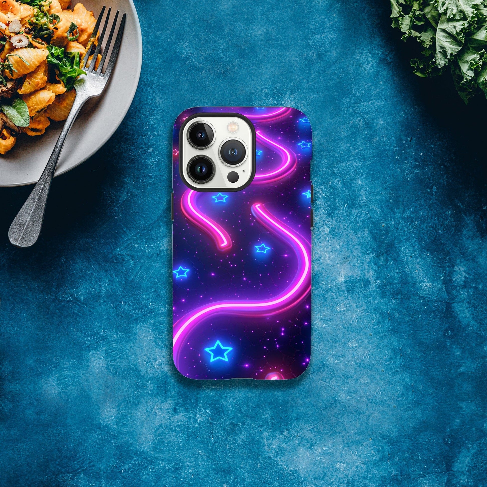 TrendyGuard Print Material Tough case / Apple - iPhone 13 Pro Max Neon Pathways iPhone & Samsung Cases