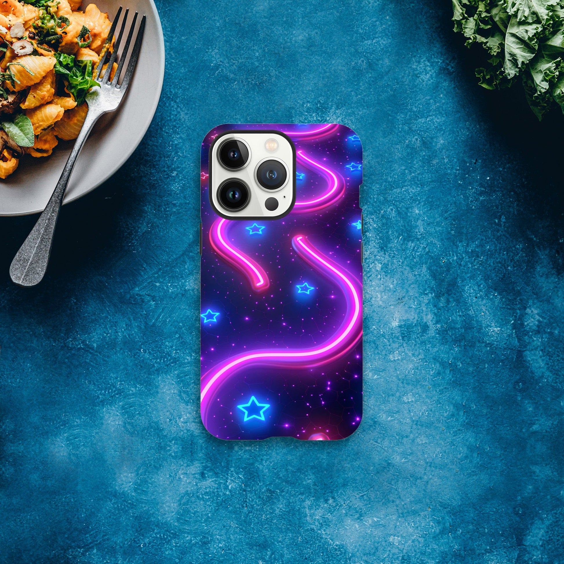 TrendyGuard Print Material Tough case / Apple - iPhone 13 Pro Neon Pathways iPhone & Samsung Cases
