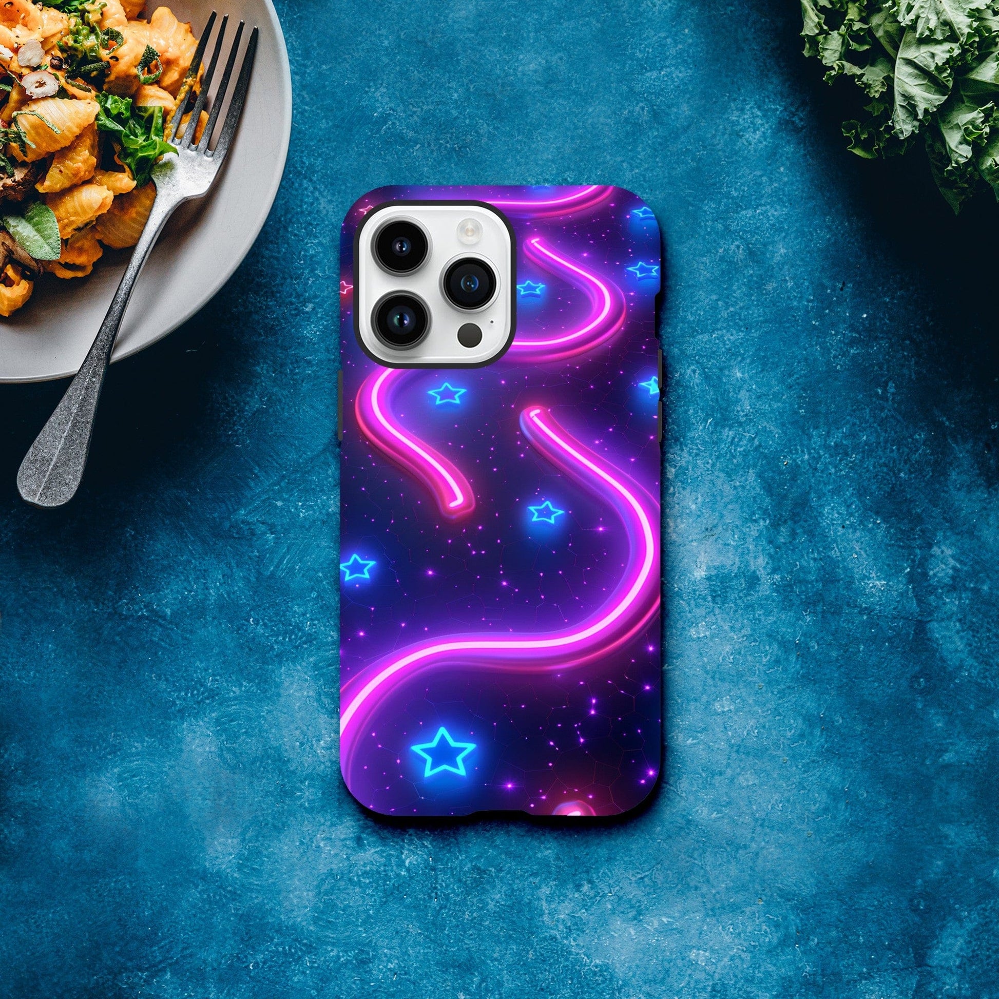TrendyGuard Print Material Tough case / Apple - iPhone 14 Pro Max Neon Pathways iPhone & Samsung Cases