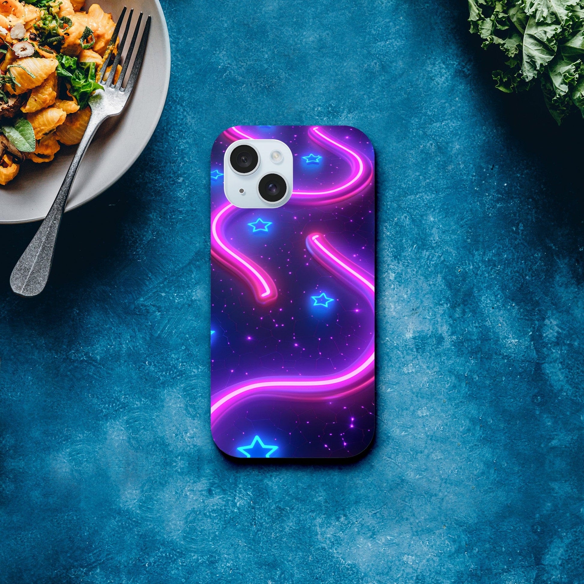 TrendyGuard Print Material Tough case / Apple - iPhone 15 Neon Pathways iPhone & Samsung Cases
