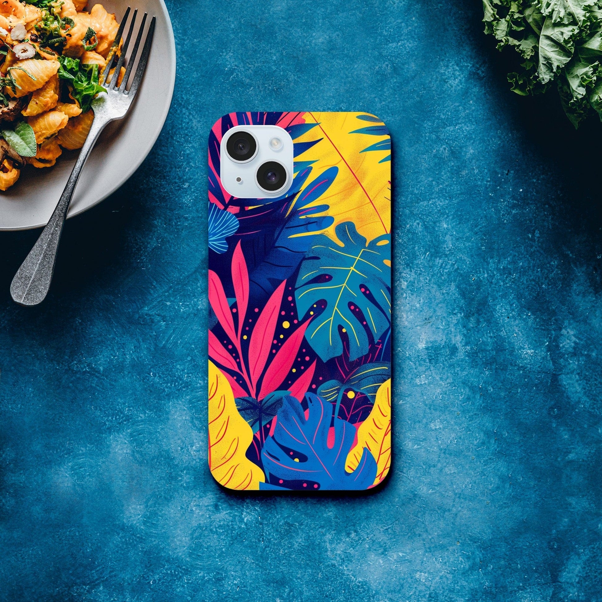 TrendyGuard Print Material Tough case / Apple - iPhone 15 Plus Neon Tropics iPhone & Samsung Cases