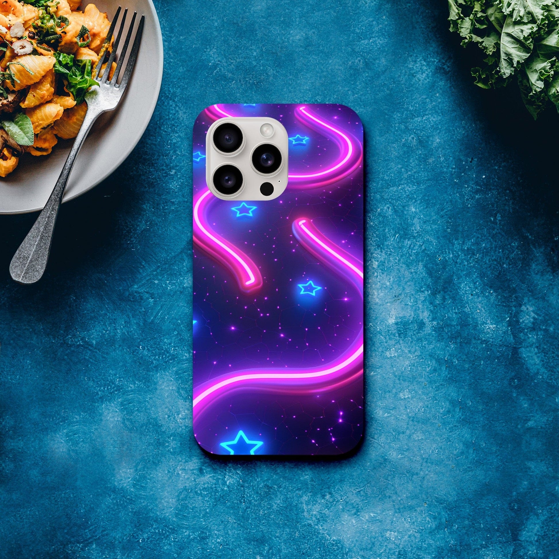 TrendyGuard Print Material Tough case / Apple - iPhone 15 Pro Max Neon Pathways iPhone & Samsung Cases