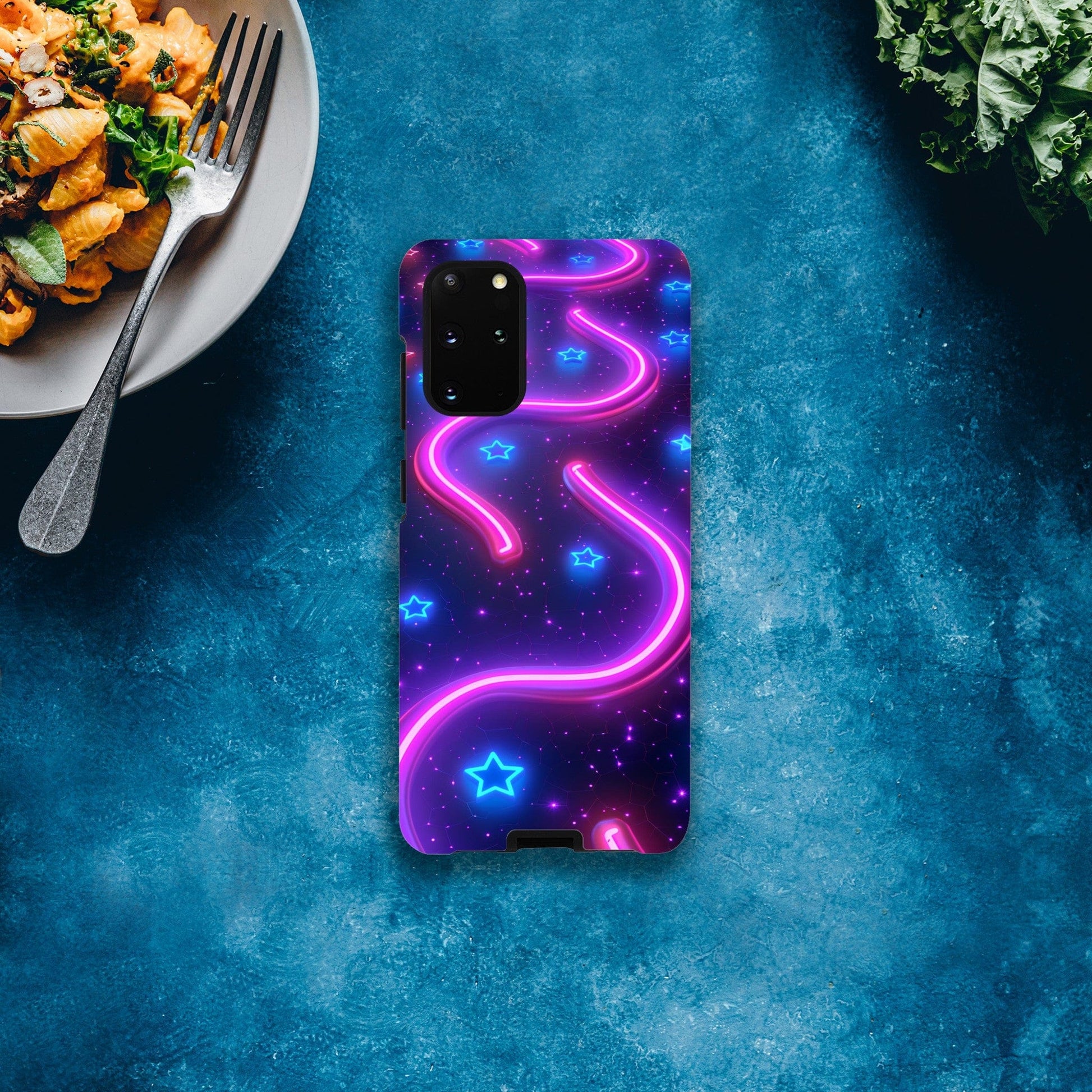 TrendyGuard Print Material Tough case / Samsung - Galaxy S20 Plus Neon Pathways iPhone & Samsung Cases