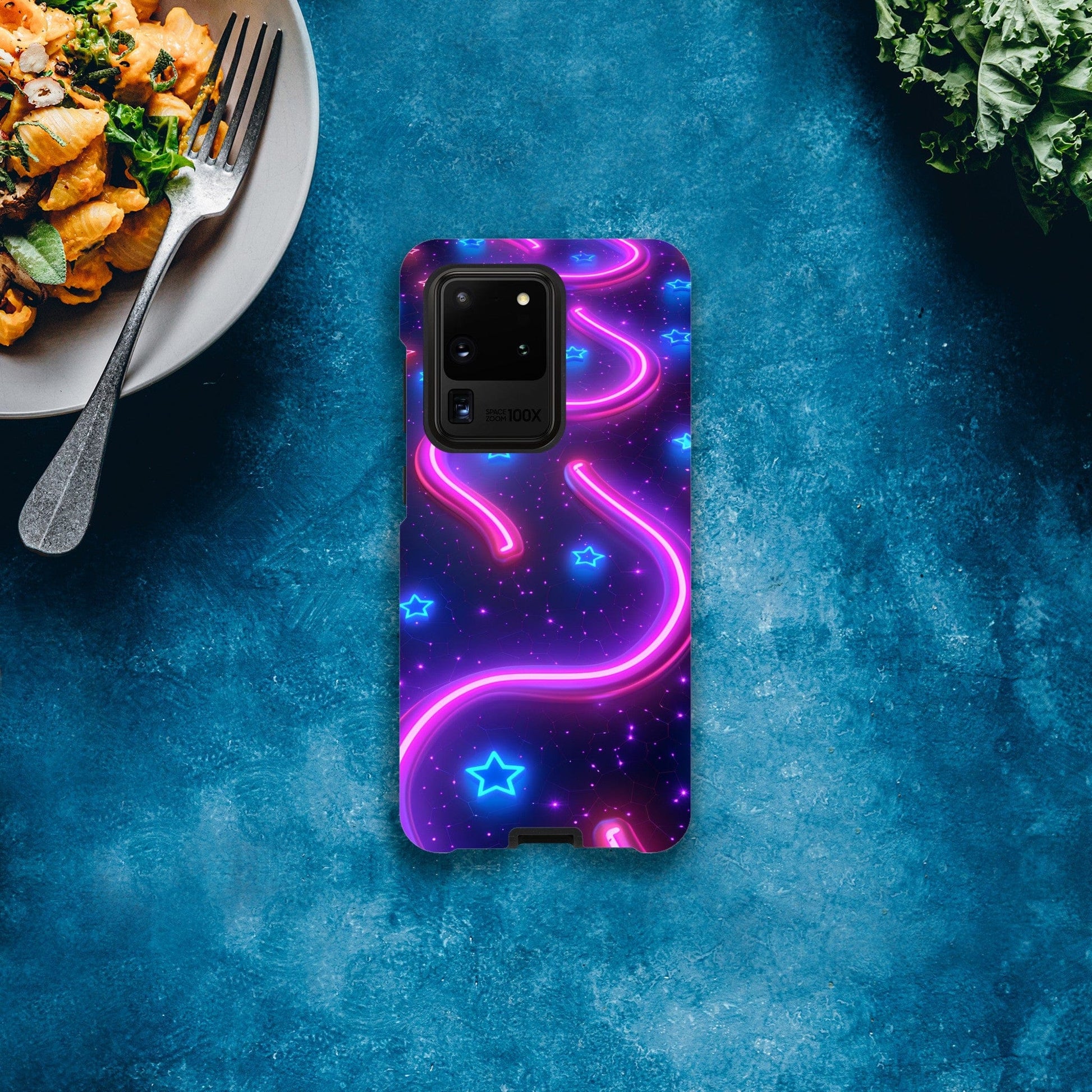 TrendyGuard Print Material Tough case / Samsung - Galaxy S20 Ultra Neon Pathways iPhone & Samsung Cases