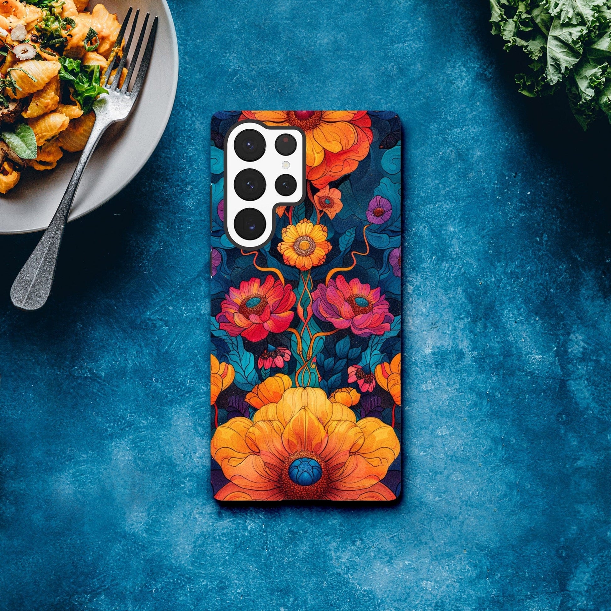 TrendyGuard Print Material Tough case / Samsung - Galaxy S22 Ultra Flower Power iPhone & Samsung Cases