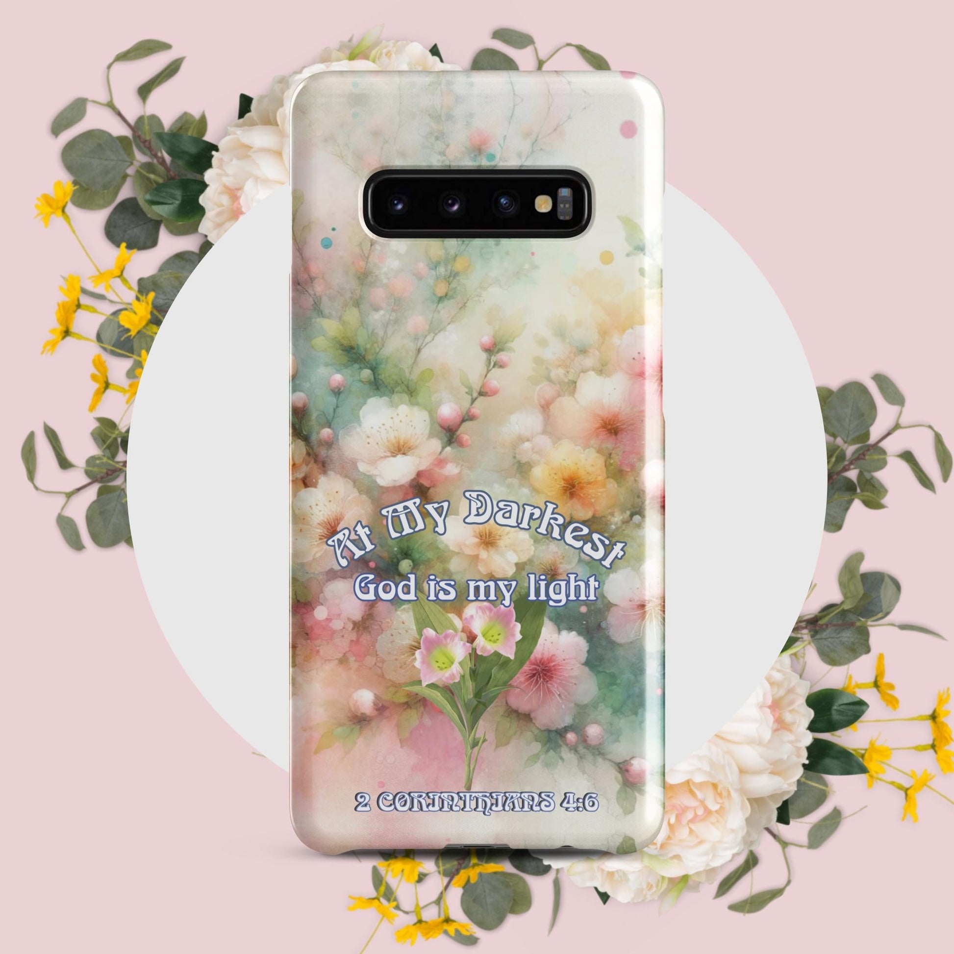 Trendyguard Samsung Galaxy S10 Plus At My Darkest God Is My Light Snap case for Samsung®